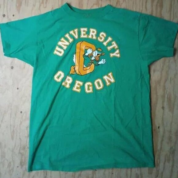 80s Oregon Ducks Logo Intramural T-Shirt - Picture 1 of 4